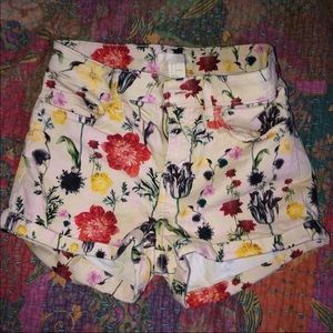 Floral H&M Shorts